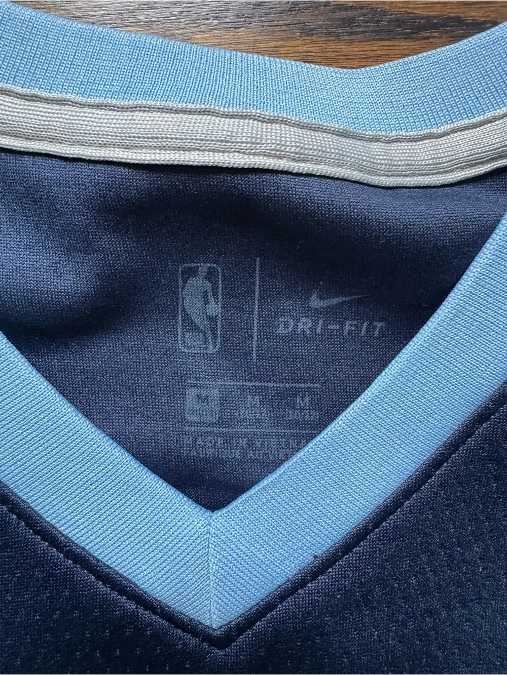 Nike Memphis Grizzlies #12 Morant Navy Basketball Jersey